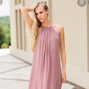 Everly mauve dress